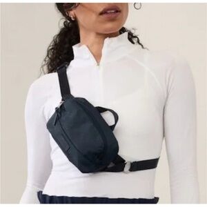 Athleta Navy Crossbody/Belt Bag